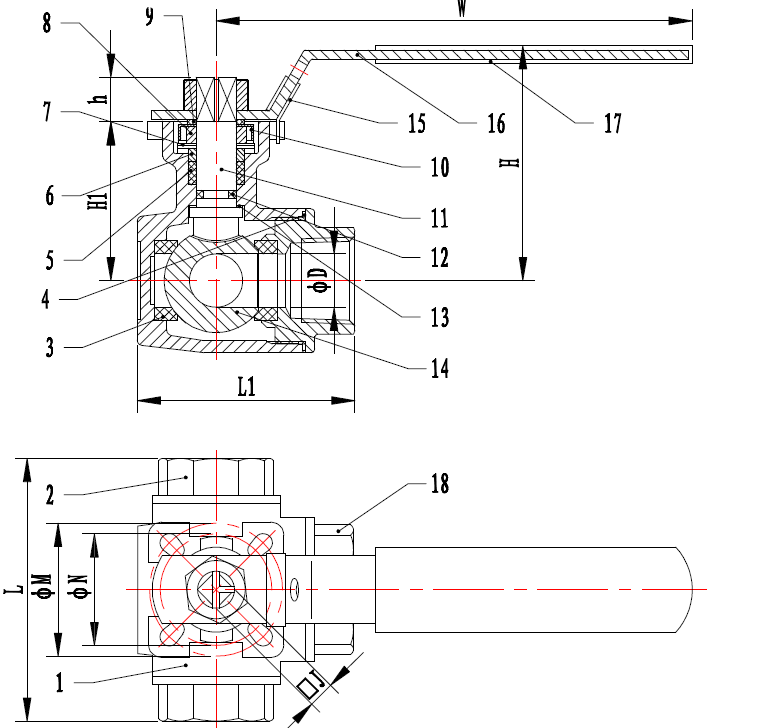 Stainless Steel Ball Valves Specifications